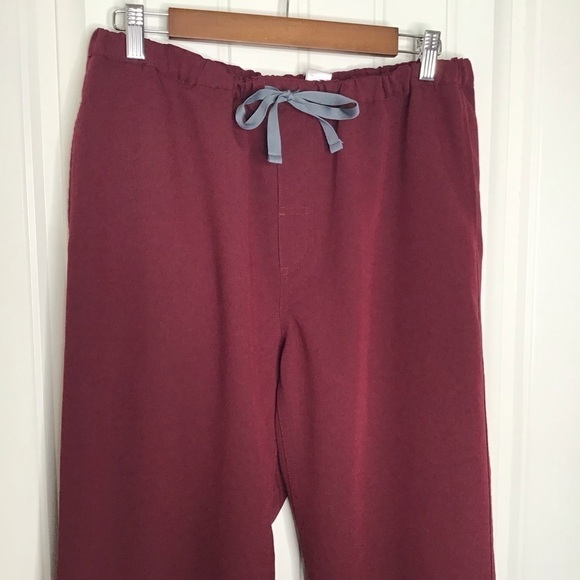 Figs Pisco Basic Scrub Pants in Burgundy Size Medium. - Picture 3 of 10